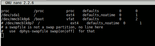 raspberry-pi-fstab raspberry-pi-fstab