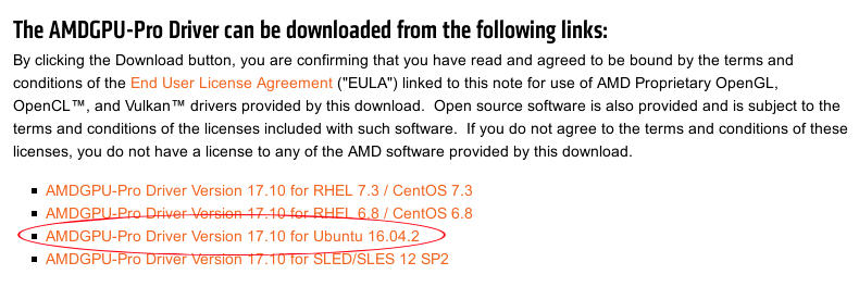 Download AMDGPU-PRO from AMD