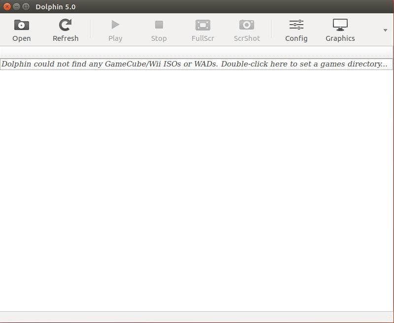 Dolphin Wii emulator running on Ubuntu