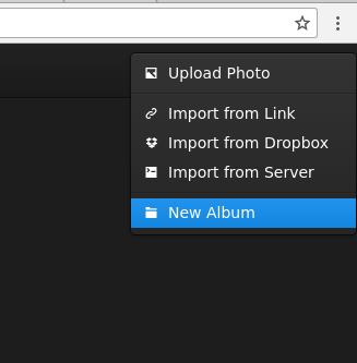 lychee-create-new-album lychee-create-new-album