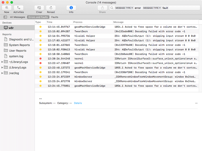 console-errors-and-faults