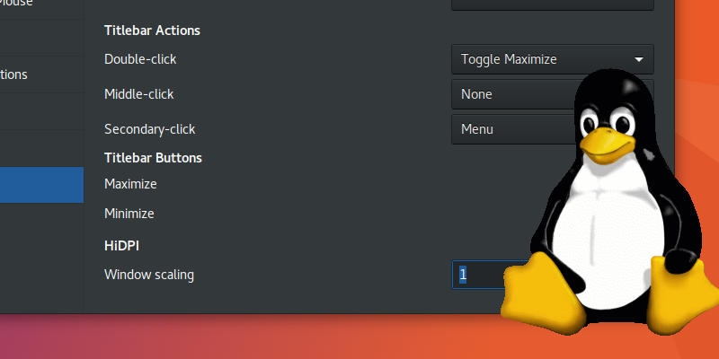 How To Use A HiDPI Monitor In Linux