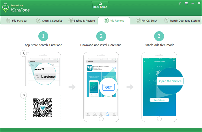 icarefone-ads-remove