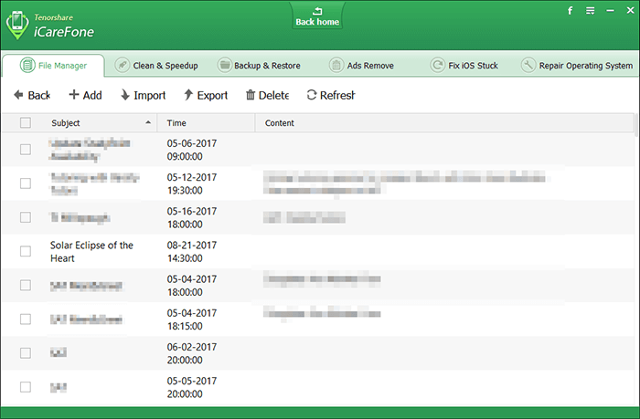 icarefone-calendar-sync
