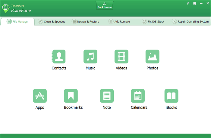 icarefone-file-manager