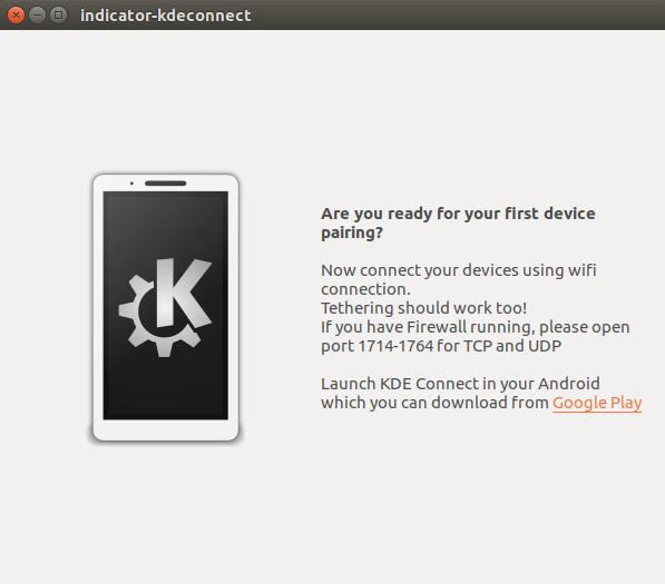 KDE Connect Indicator KDE Connect Indicator