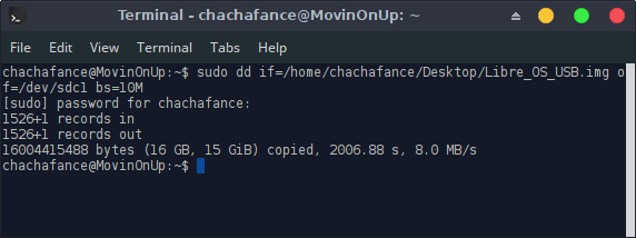 libre-os-usb-dd-terminal libre-os-usb-dd-terminal