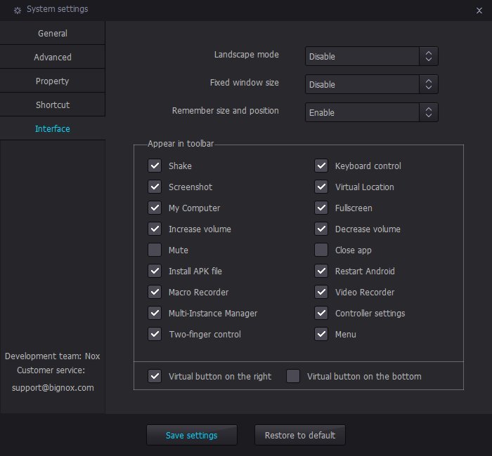 nox-app-player-interface-settings nox-app-player-interface-settings