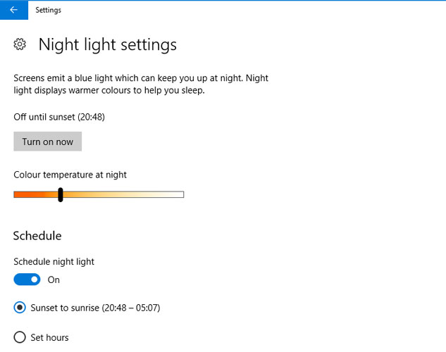 windows-10-creators-update-night-light windows-10-creators-update-night-light