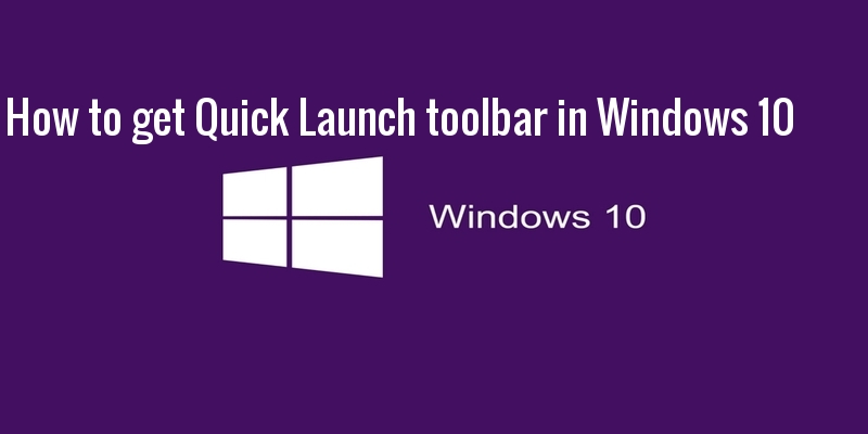 How to Get the XP Quick Launch Bar in Windows 10 Featured Image