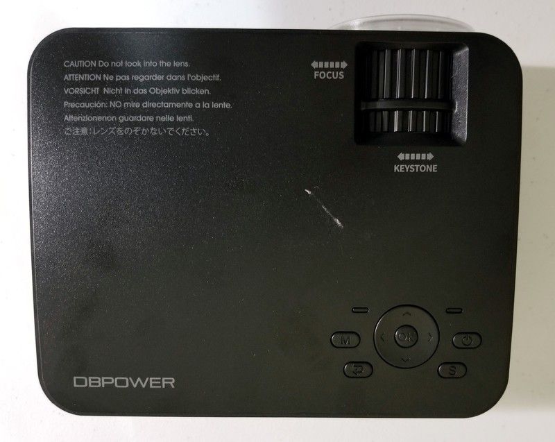 dbpower-mini-projector-top-view dbpower-mini-projector-top-view