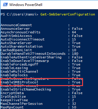 disable-smbv1-get-smb-status disable-smbv1-get-smb-status