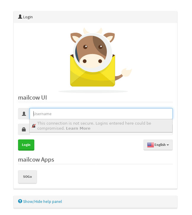 Log In To Mailcow