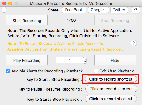 murgaa-recorder-keyboard-shortcut