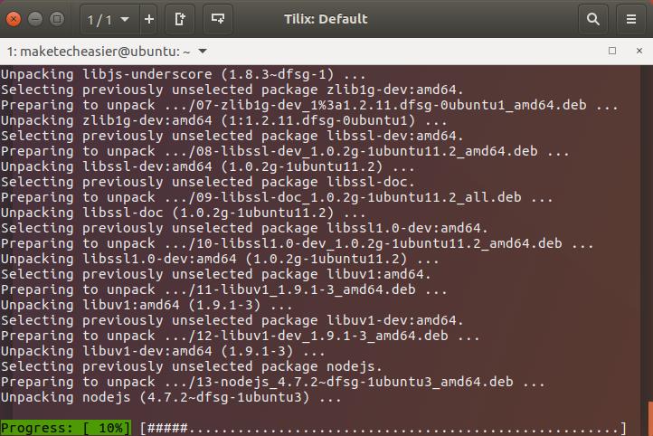 npminstall2 Pokemon Terminal - NPM Install 2