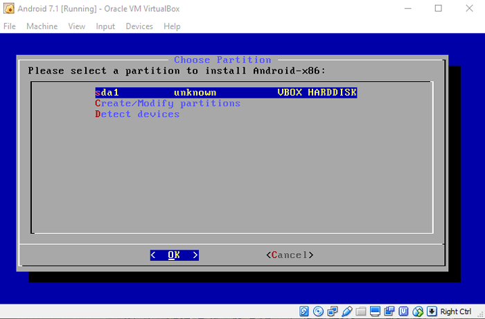 run-android-in-virtualbox-select-created-partition run-android-in-virtualbox-select-created-partition