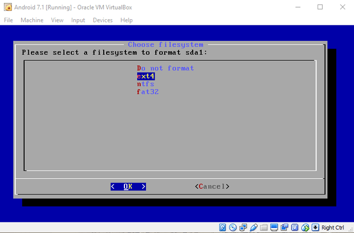 run-android-in-virtualbox-select-ext4 run-android-in-virtualbox-select-ext4