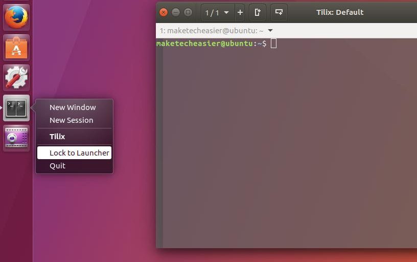 tilixsetup6 Pokemon Terminal - Lock Tilix to Launcher