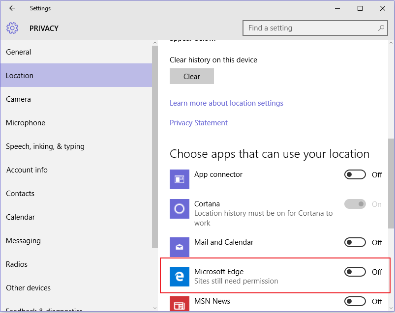 microsoft-edge-disable-location-settings