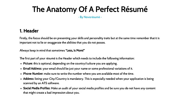 novoresume-anatomy