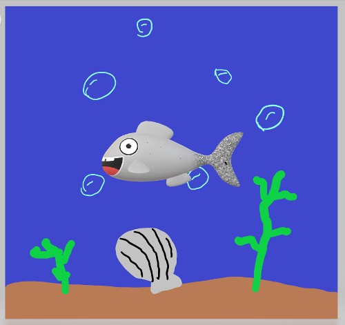 paint-3d-fish-finished
