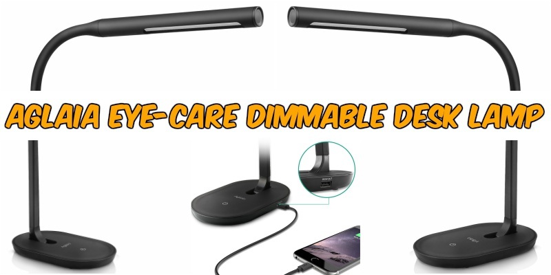 Aglaia Desk Lamp with 360° Flexible Neck and 3-Level Touch Dimmer Featured Image
