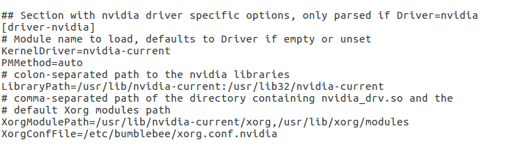 bumbelebee-configdriver bumbelebee-configdriver