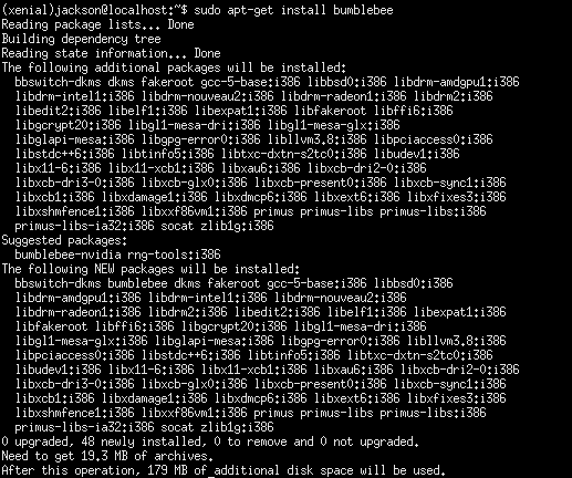 bumblebee-install bumblebee-install