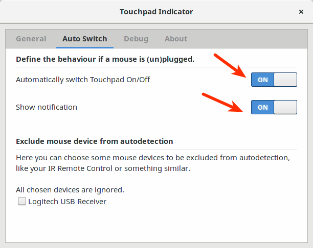 gnome-touchpad-indicator-settings