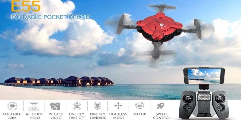 Eachine E55 Mini Nano Quadcopter with Camera Review Featured Image