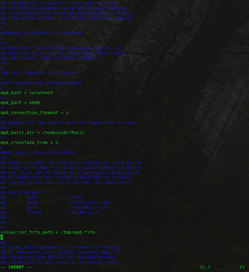 NCMPCPP Configuration