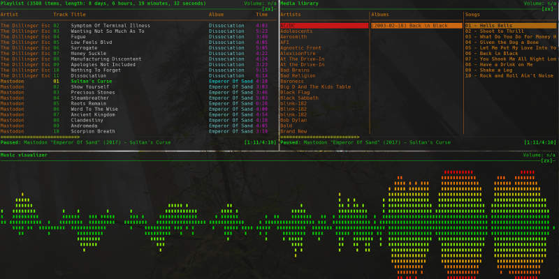 MPD And NCMPCPP Playing Music on Linux