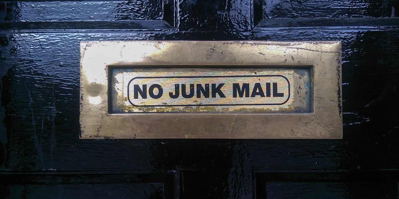 No Junk Mail Featured