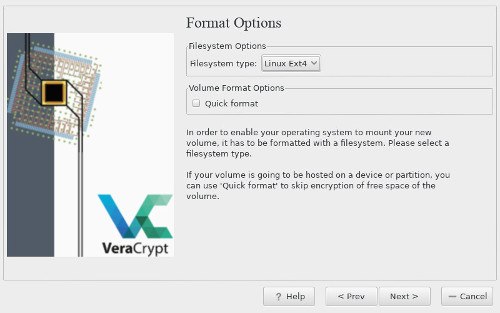 VeraCrypt Partition Type