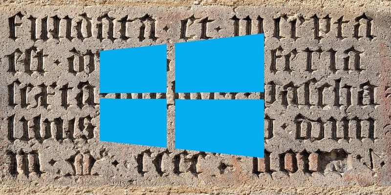 How to Change the Default Font in Windows 10 Featured Image