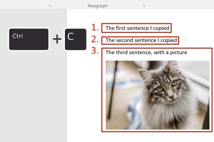 office-clipboard-copied-items