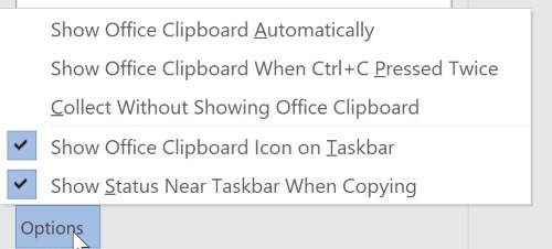 office-clipboard-options