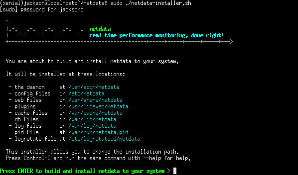 netdata-install netdata-install