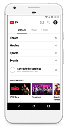 youtube-tv-library youtube-tv-library