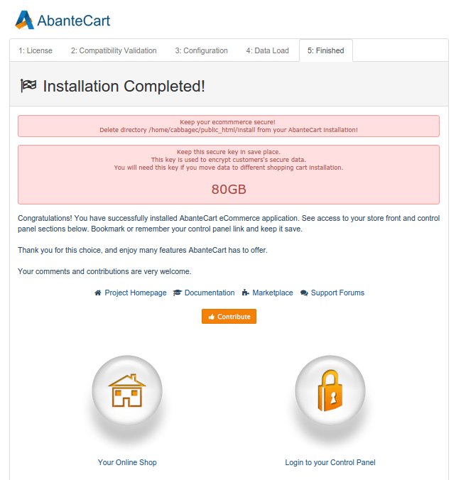 abantecart-installation-complete