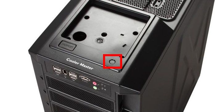 cmos reset case reset button