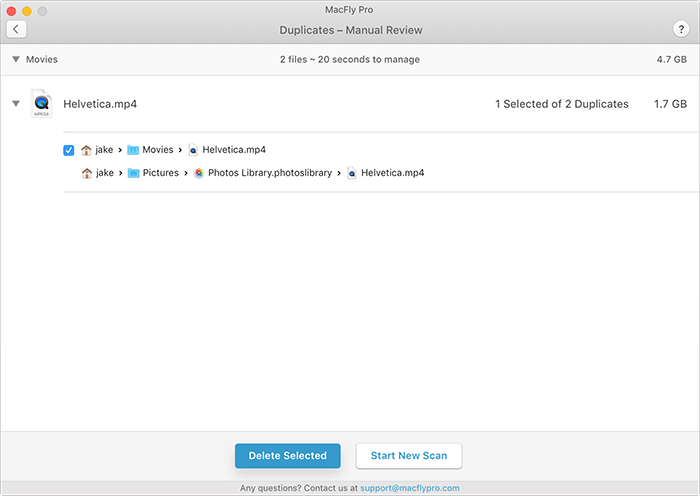 macfly-macos-00038 macfly-duplicates-scan-results-one-part