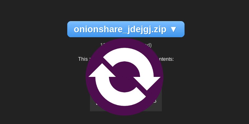 Share Files With Onionshare