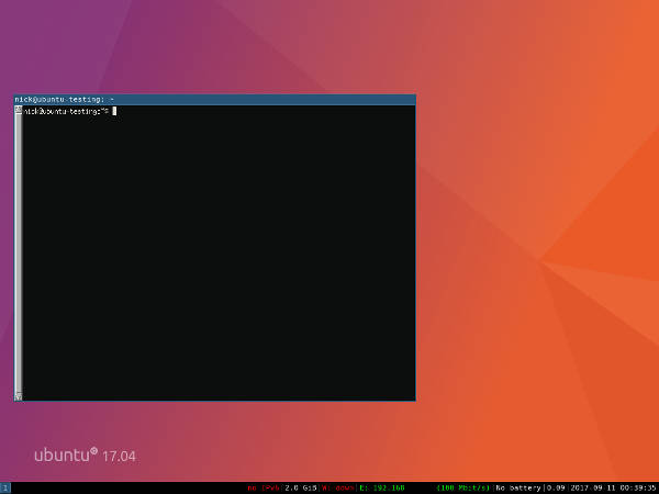 Default Wal in Ubuntu i3