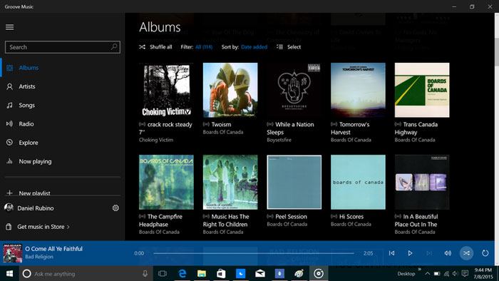 best-music-player-for-windows-groove-music