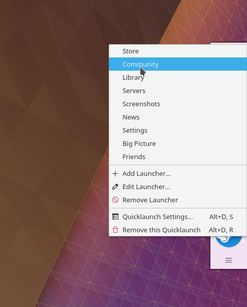 KDE Plasma Jump Lists