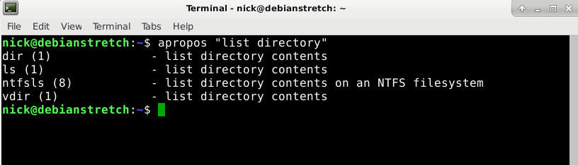 Linux Apropos Linux Apropos