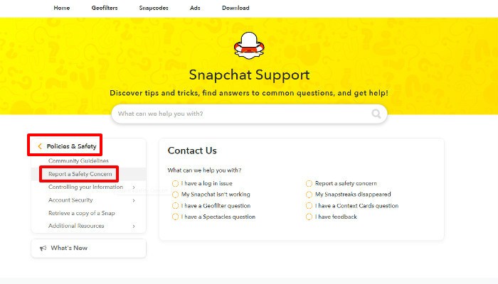 snapchat-report snapchat-report