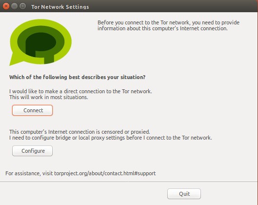 Tor Messenger First Run Tor Messenger First Run
