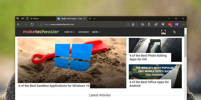 How to Block the Install of Extensions in the Edge Browser Featured Image